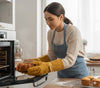 Heat Protective Leather Baking Gloves