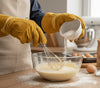 Heat Protective Leather Baking Gloves